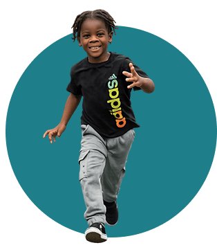 accent boy running